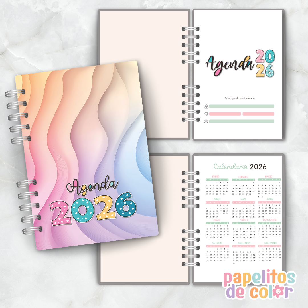 ✨ Agenda Semanal Rayas 2026  ✨