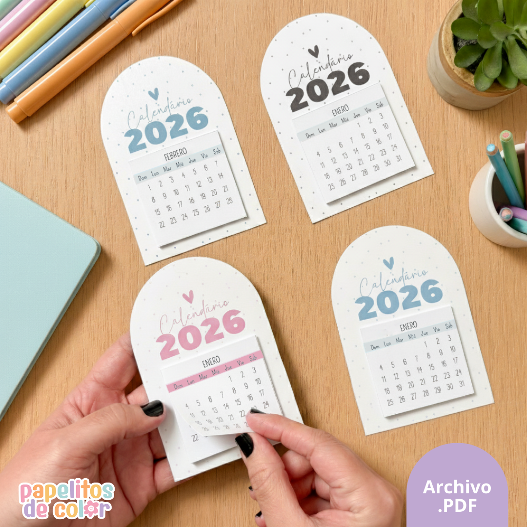 ✨ Calendario Mignon Arco ✨