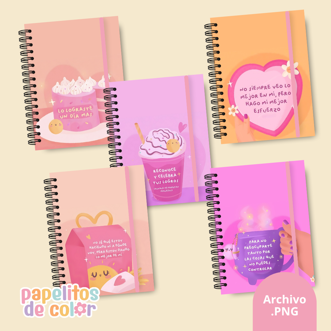 Pack 28 Portadas Agendas – Kit 4