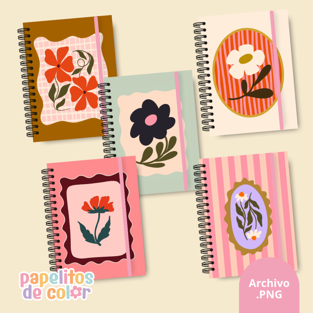 🌸 Pack 25 Portadas – Kit 13 ✨