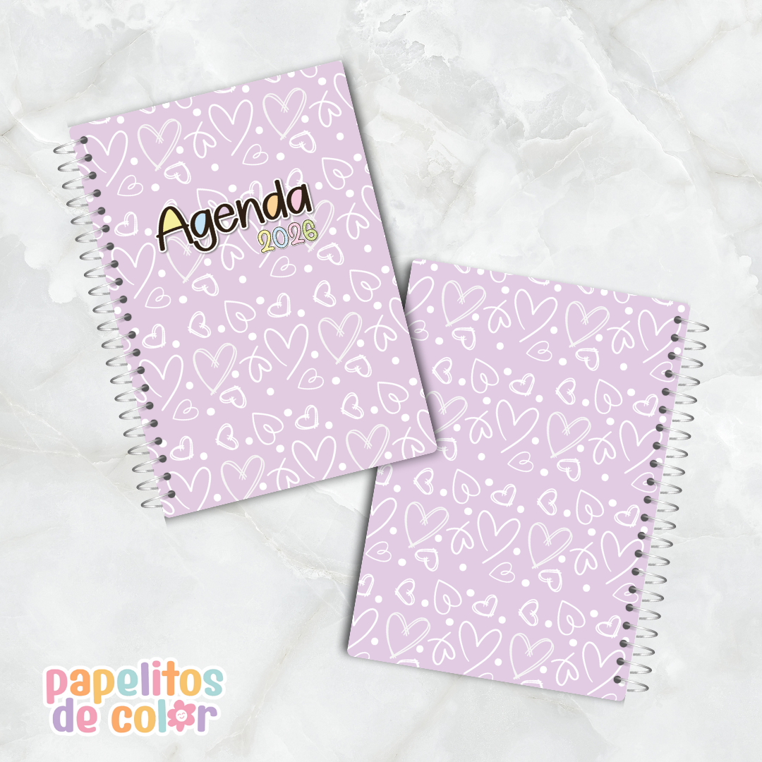 ✨ Agenda Charletas Semanal 2026 💬🩷