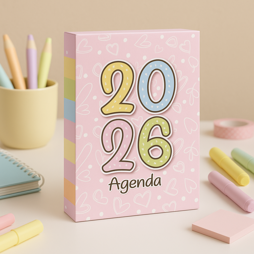 💫Agenda Charletas - Estilo Folleto 🗓️