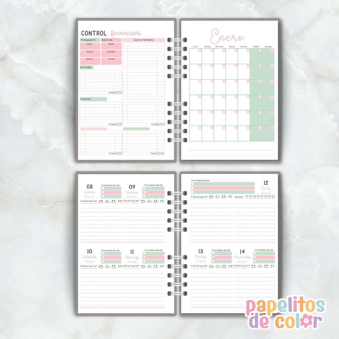 ✨ Agenda Semanal Rayas 2026  ✨