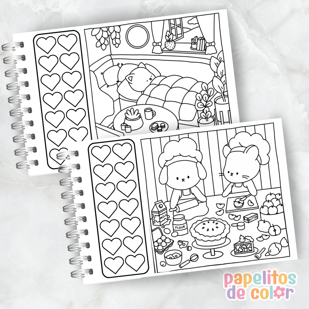 🍓 Libro para Pintar - Berrie 🐰