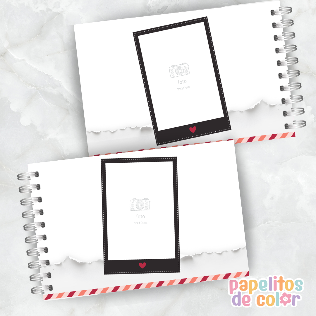 💘 Álbum de San Valentín para Fotos 📖