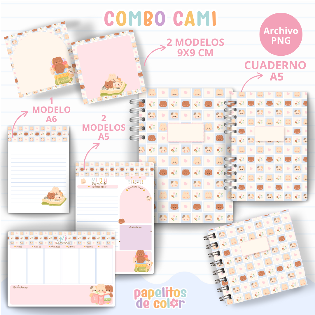 🎀 Combo Cami 📚