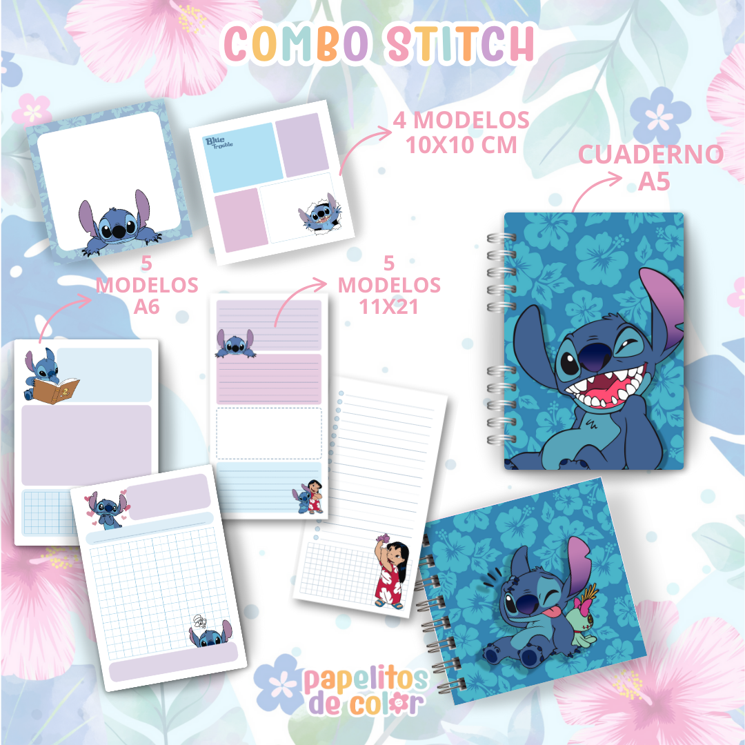💙 Súper Combo Stitch 🐾✨