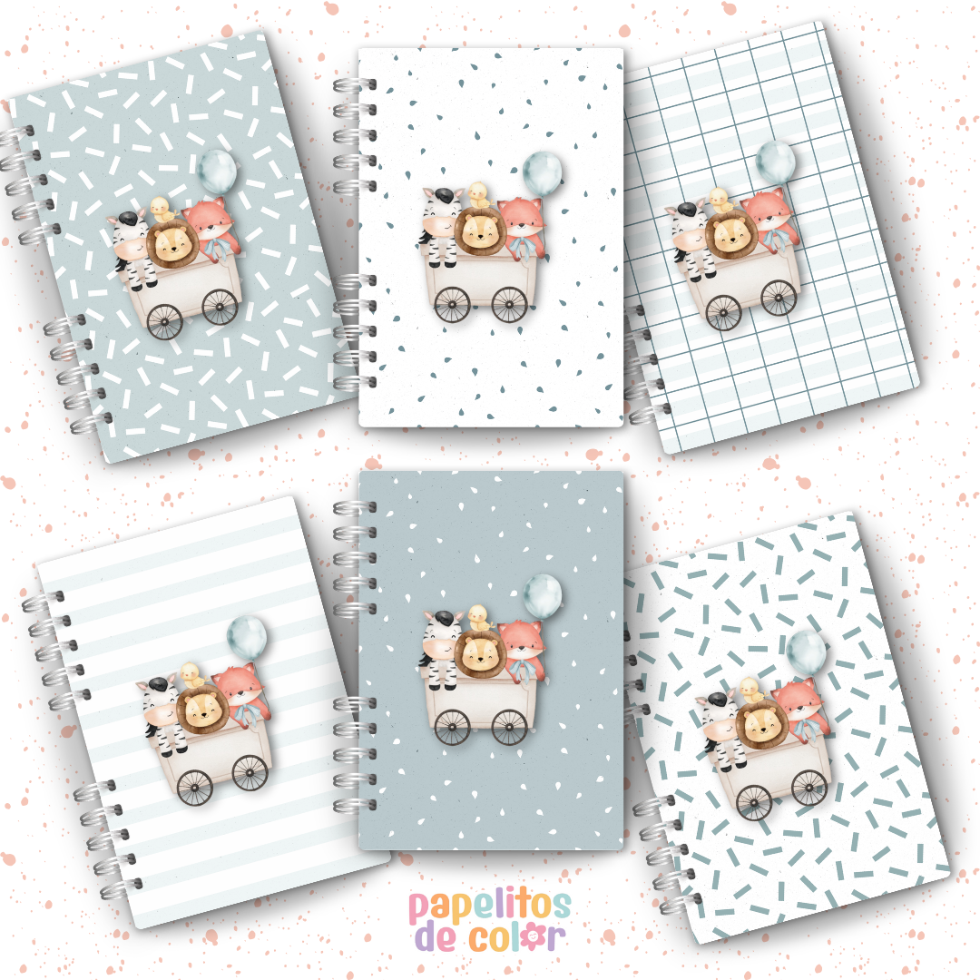 🦁🦓 Cuaderno Pediátrico - Amigos de Ben🦊