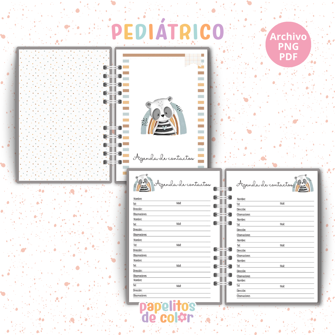 🧸 Cuaderno Pediátrico - Teodoro🤎