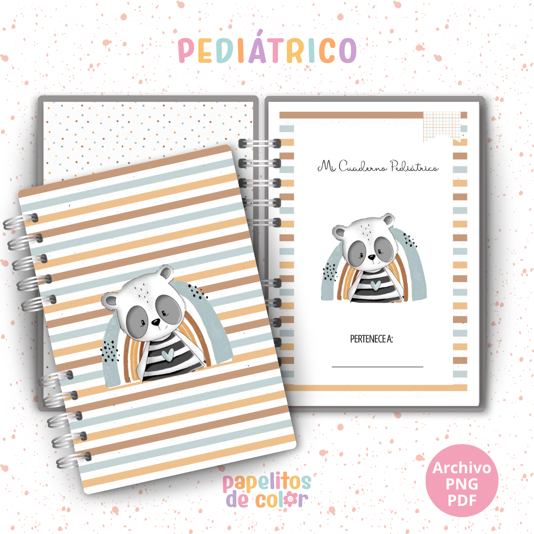 🧸 Cuaderno Pediátrico - Teodoro🤎