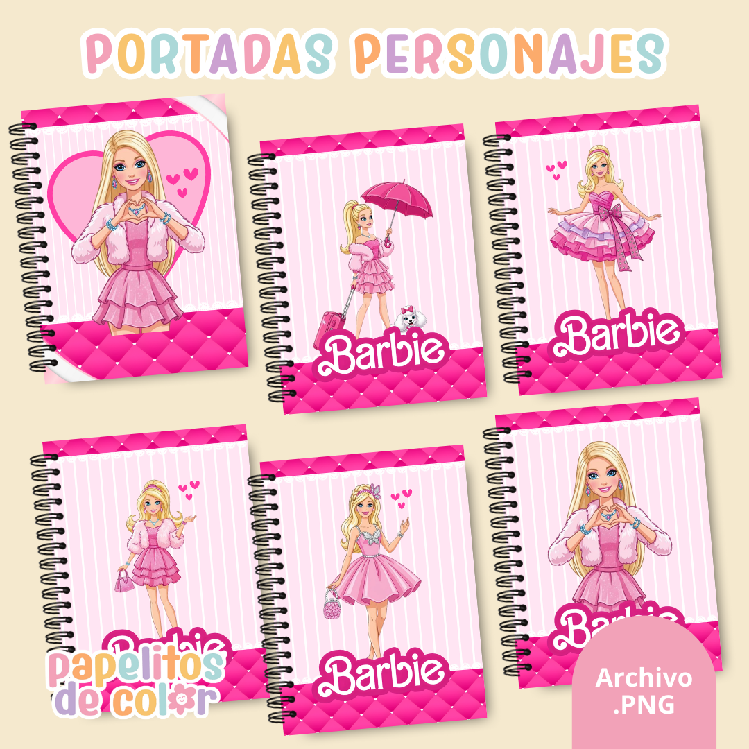 📚✨ Combo Portadas Personajes – Vol. 12 💖🎨