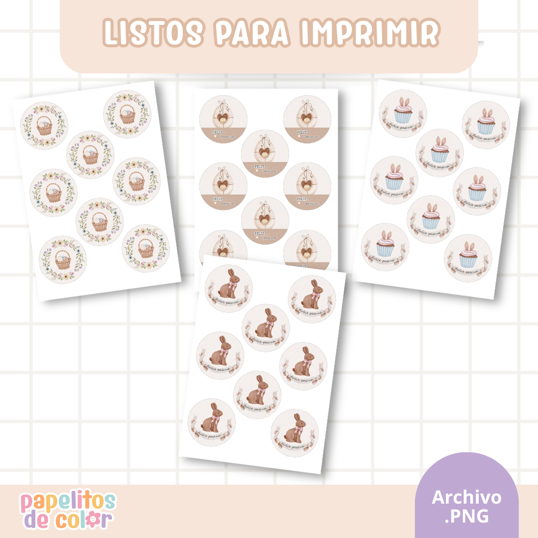 🐰 Packaging para Pascuas - Romantic✨ VOL 2.