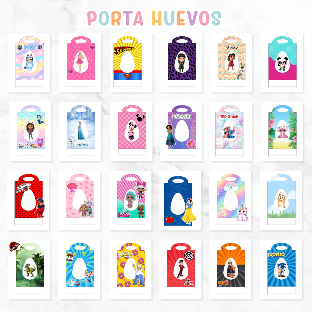 🥚🐰 Portahuevos de Pascua | 45 Diseños 🎨✨