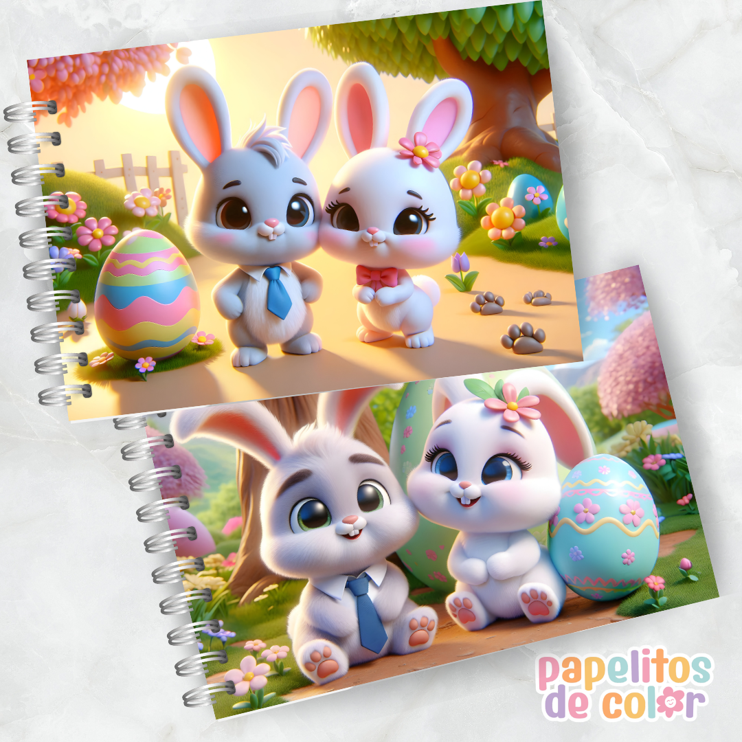 🐰✨ Libro para pintar de Pascuas ✨🐰