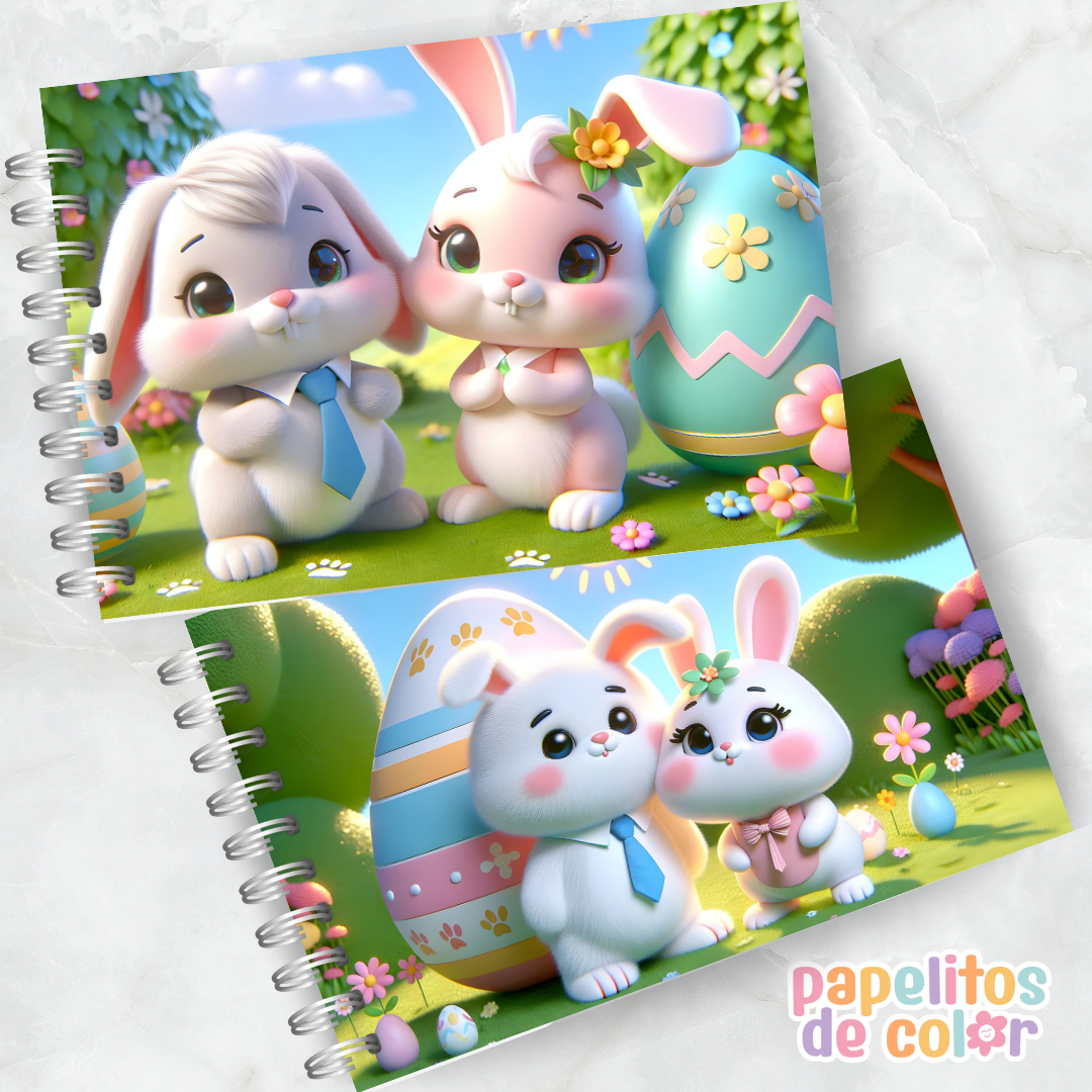 🐰✨ Libro para pintar de Pascuas ✨🐰