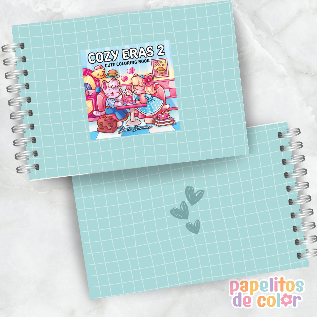 🤎🎨Libro para pintar Cozy Eras Vol. 2 🕰️🕯️