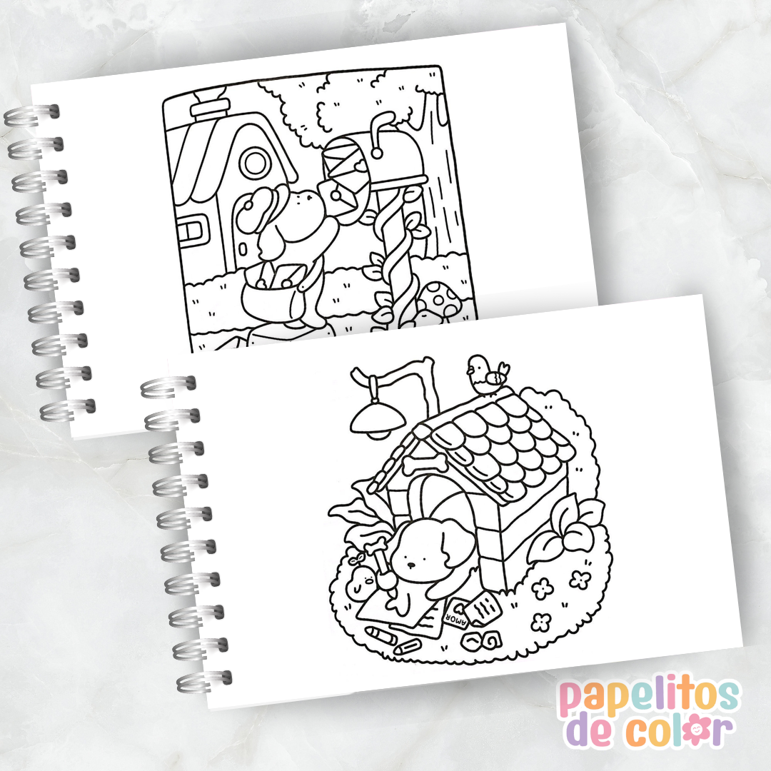 🧸✨ Libro para Pintar Criaturas Fofinhas 🎨💖