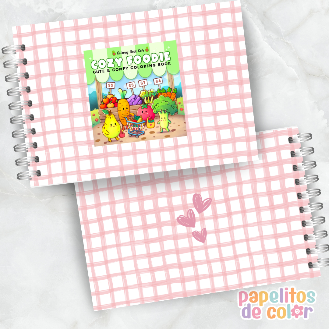 🍪✨ Libro para pintar cozy foodie ✨🍩