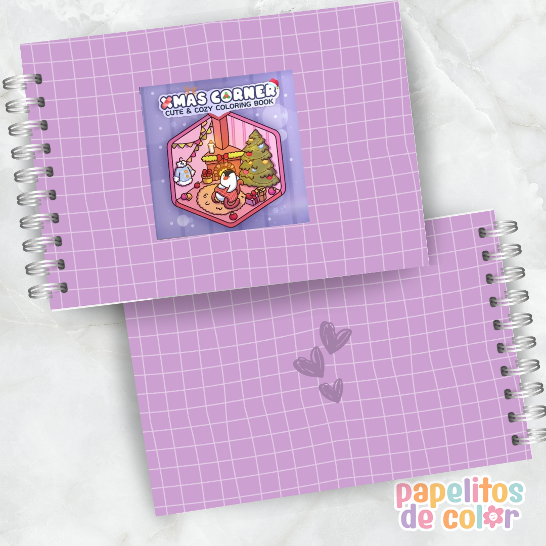 🎄 Libro para Pintar Xmas Corner✨