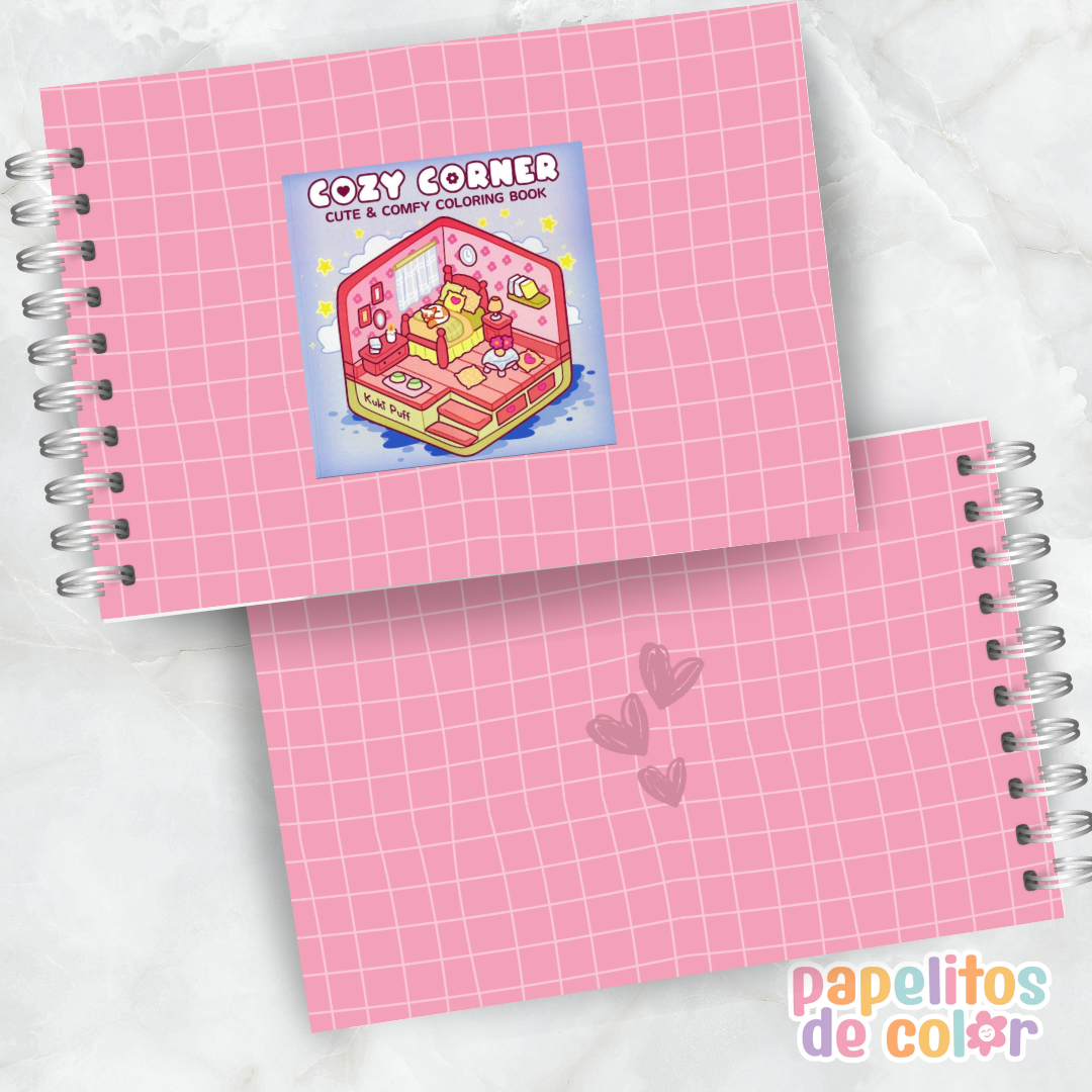 🏡 Libro para Pintar Cozy Corners 2✨