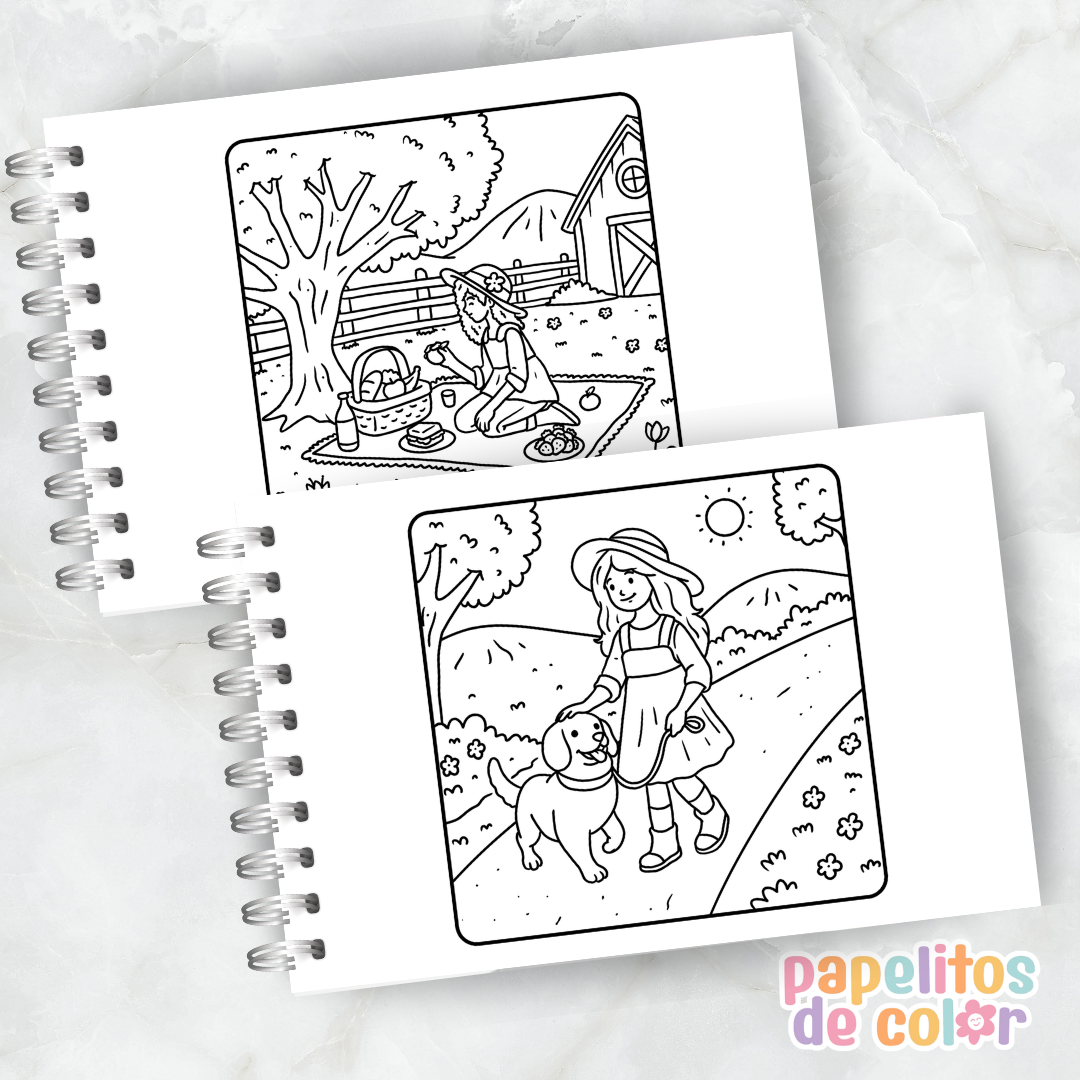 💖 Libro para Pintar Girl Moments 3✨