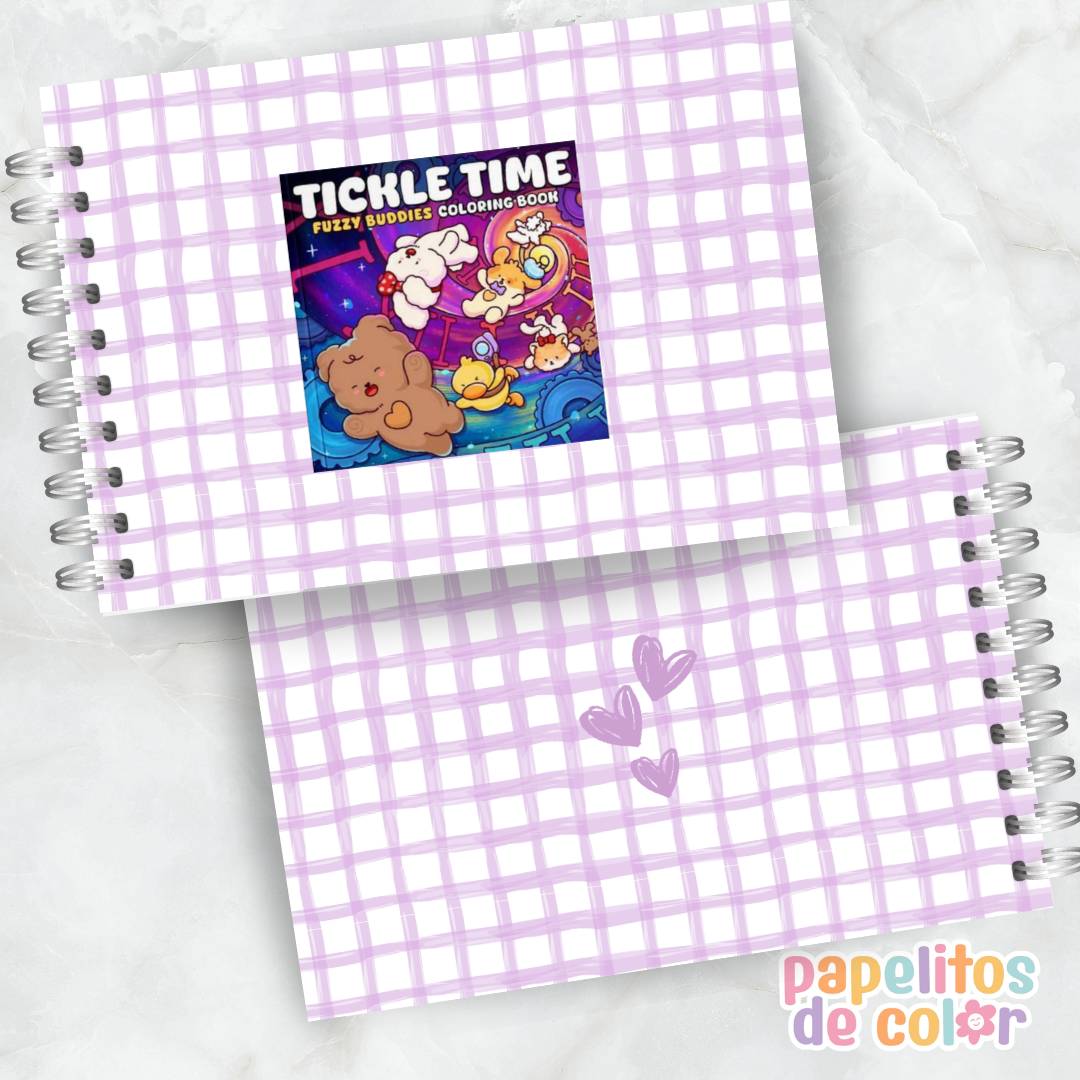 😄✨ Libro para pintar tickle time ✨🎈