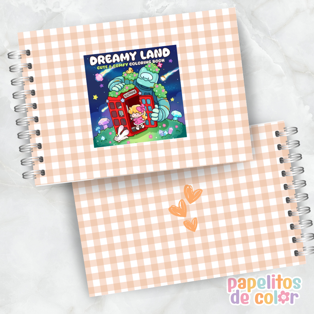 ☁️✨ Libro para pintar Dreamy Land ✨🎨