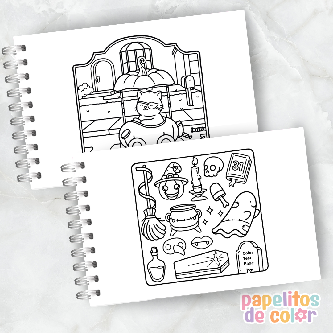 🤎✨ Libro para pintar Browmies ✨🎨