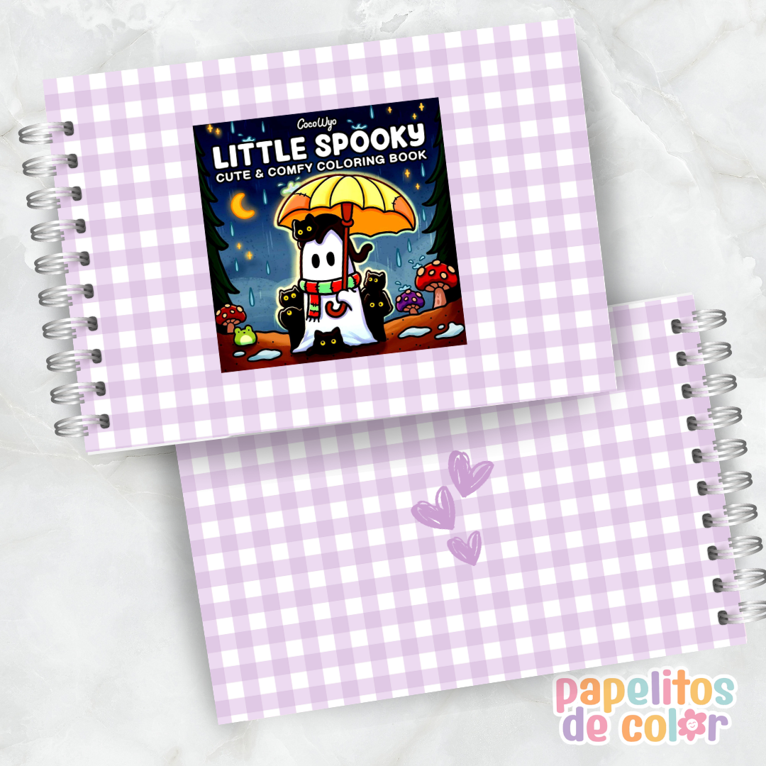 🖤👻 Libro para pintar Little Spooky ✨🎨