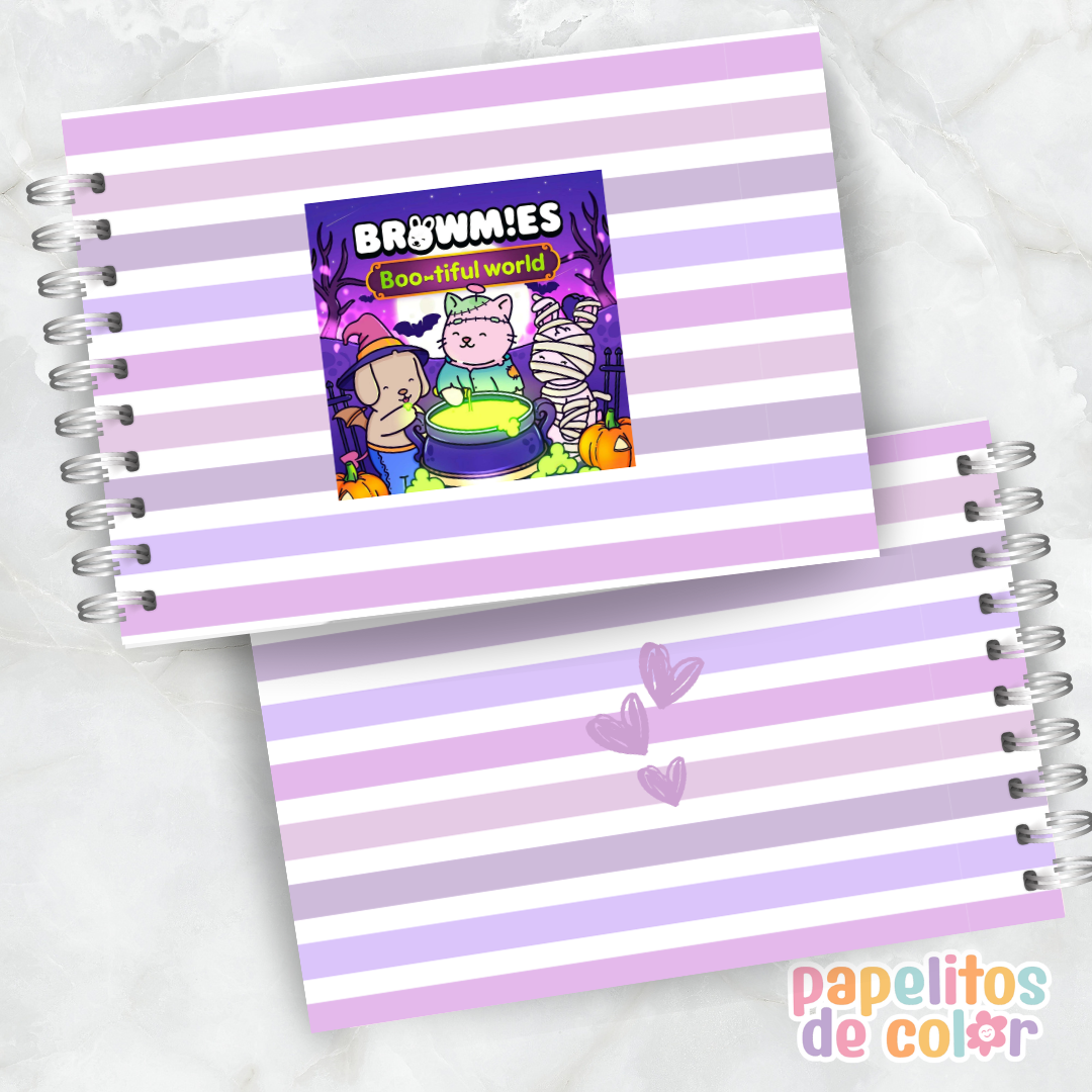 🤎✨ Libro para pintar Browmies ✨🎨