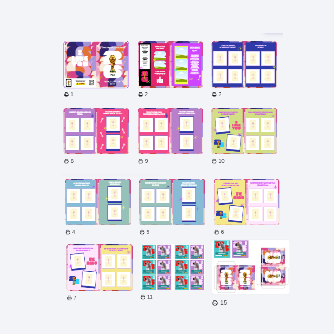 💖 Álbum para Parejas |  Editable en Canva 📸