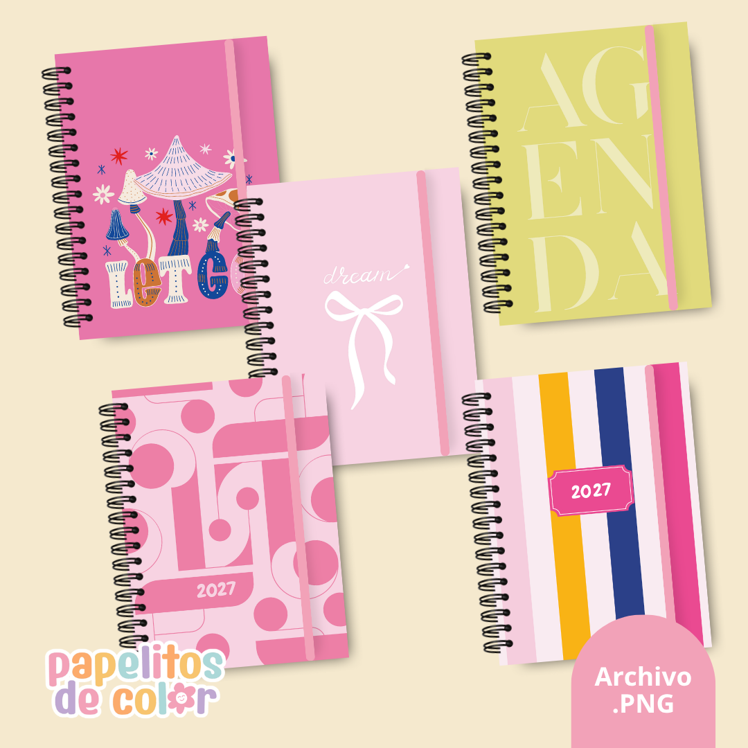 🌷 Pack de 27 Portadas – Kit 16