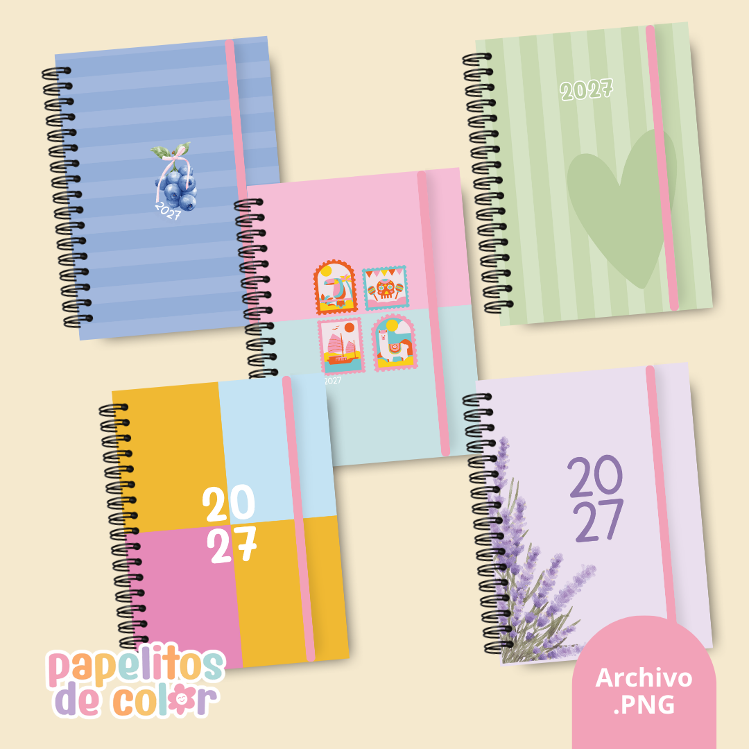 🌸 Pack de 27 Portadas – Kit 15