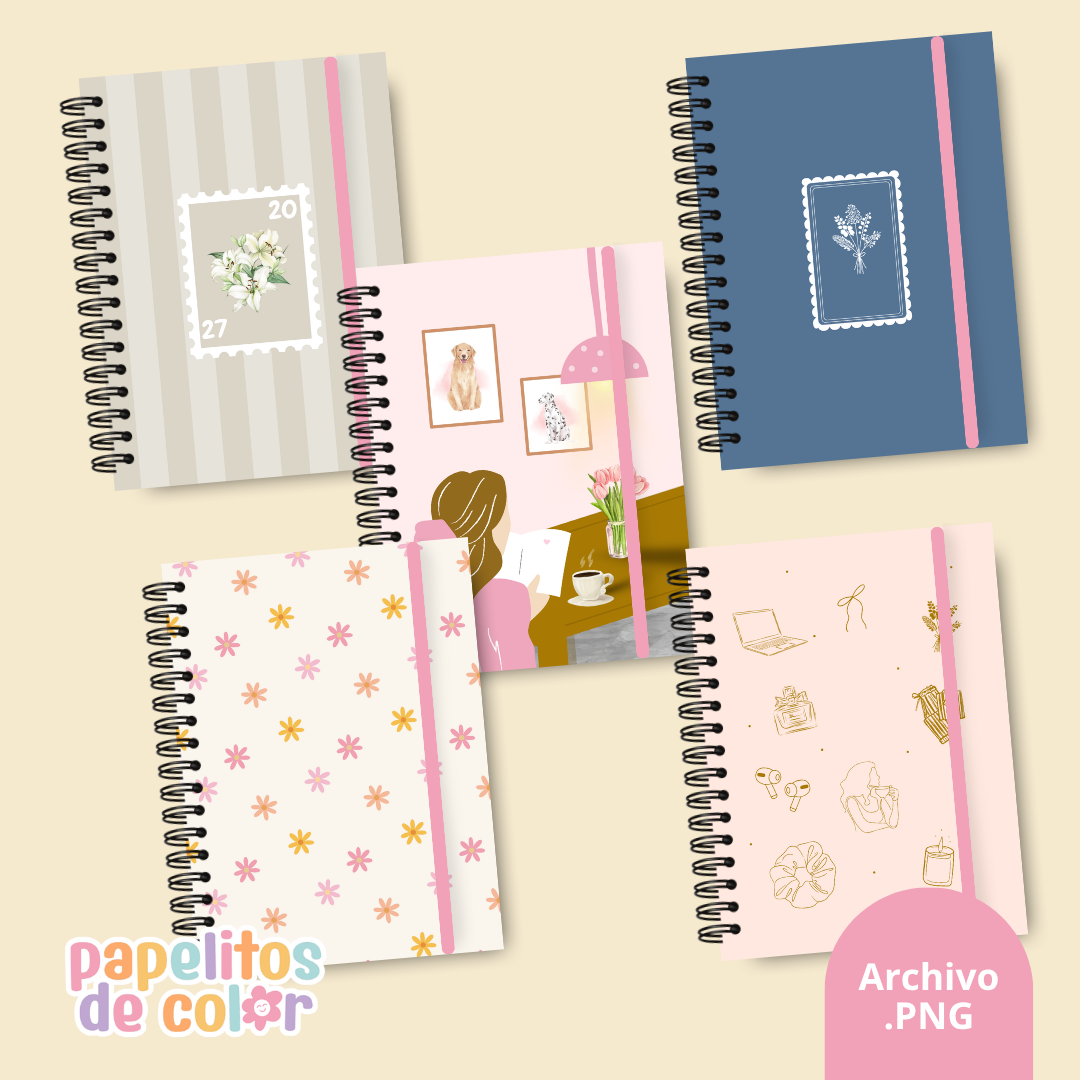🌷 Pack de 27 Portadas – Kit 16