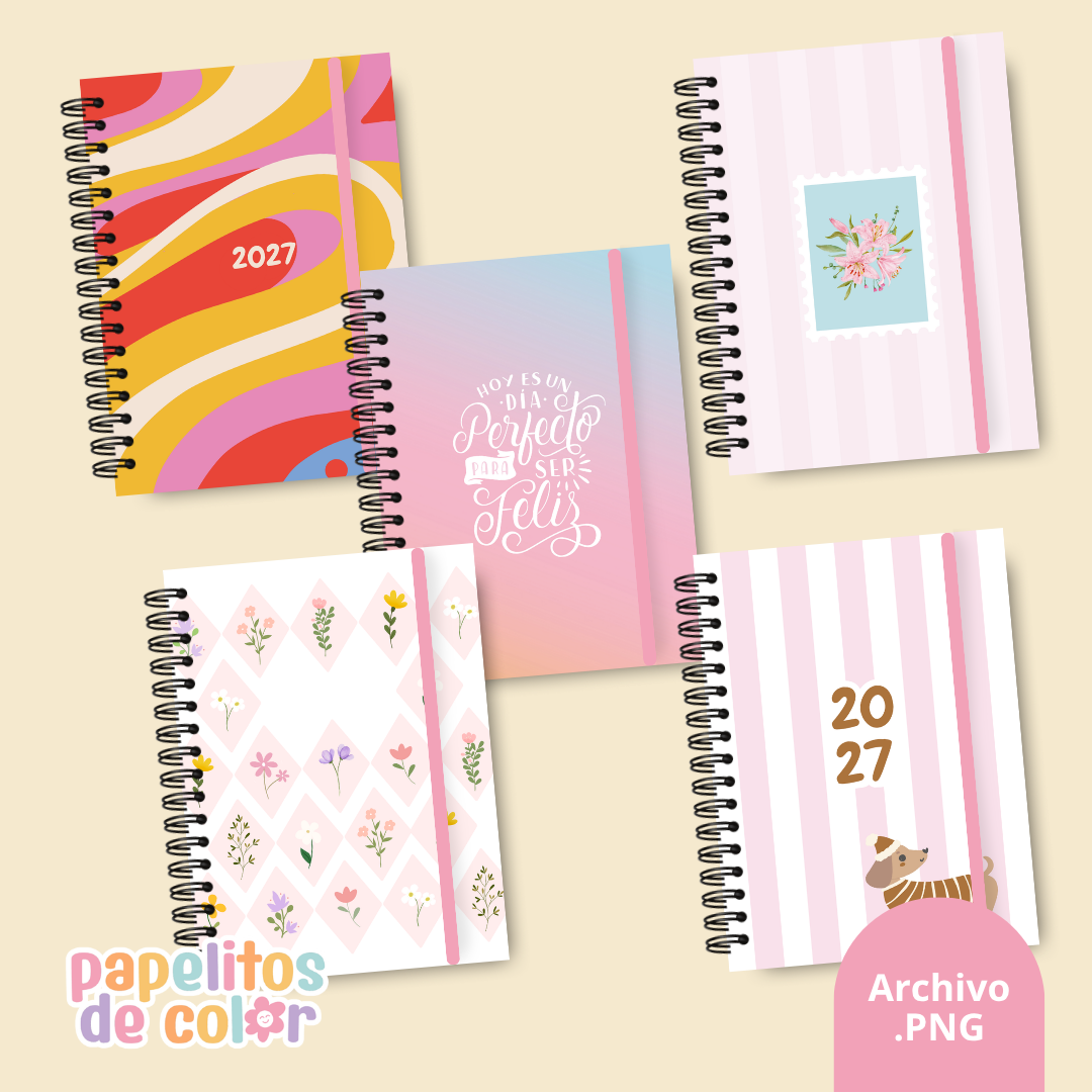 🌷 Pack de 27 Portadas – Kit 16