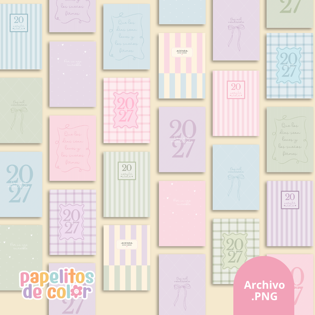 ✨ Pack de 26 Portadas – Kit 14