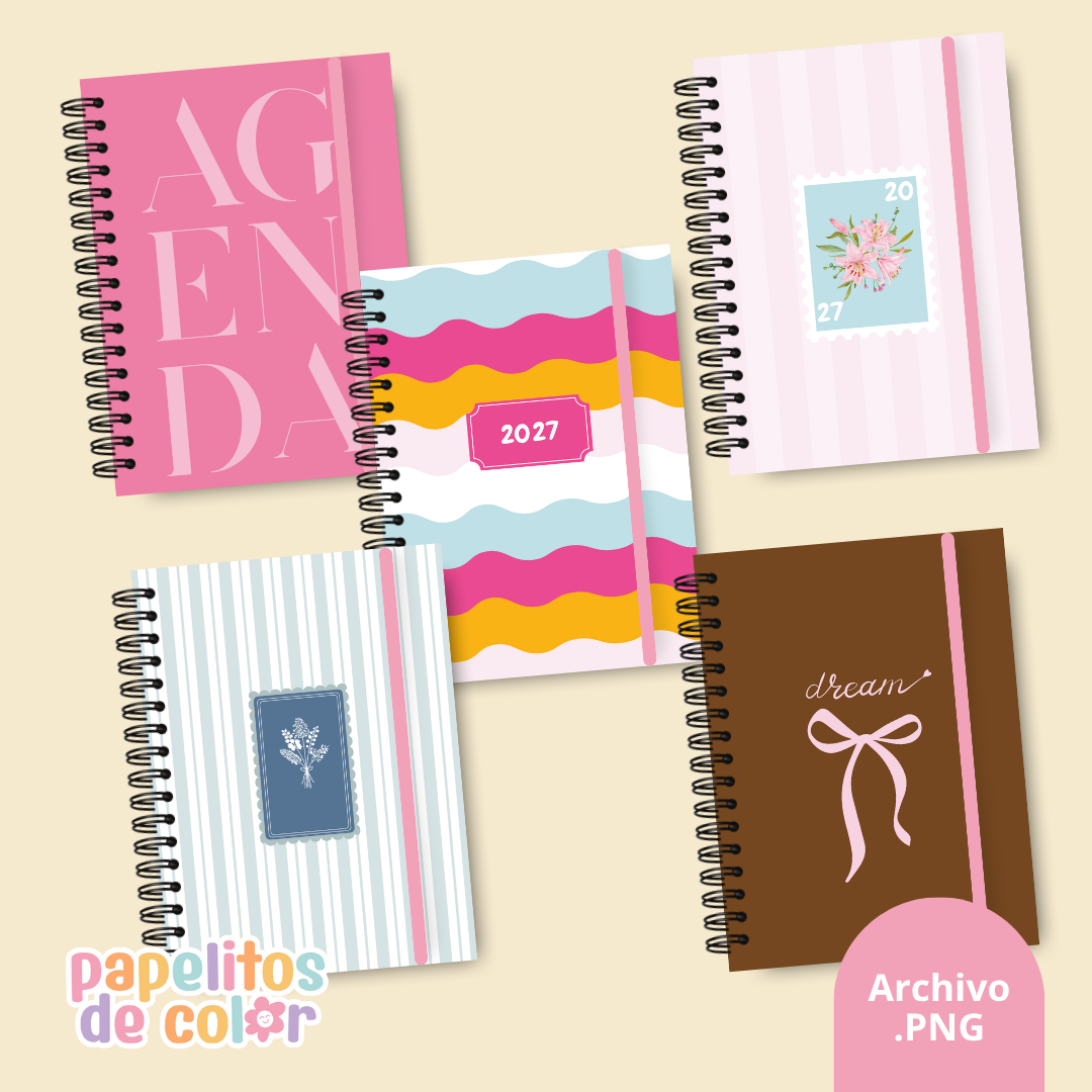 🌷 Pack de 27 Portadas – Kit 16