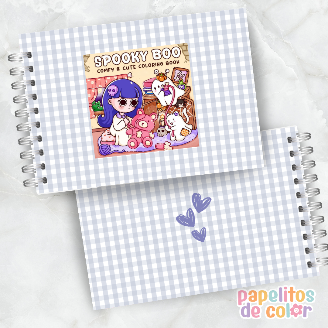 👻🖍️ Libro para Pintar Spooky Boo  ✨