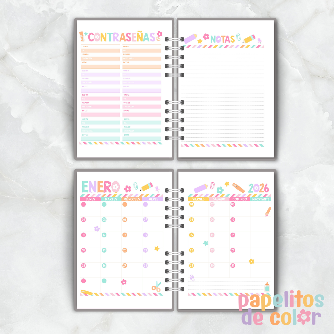 Agenda Wonderfull 2026  🌟✨