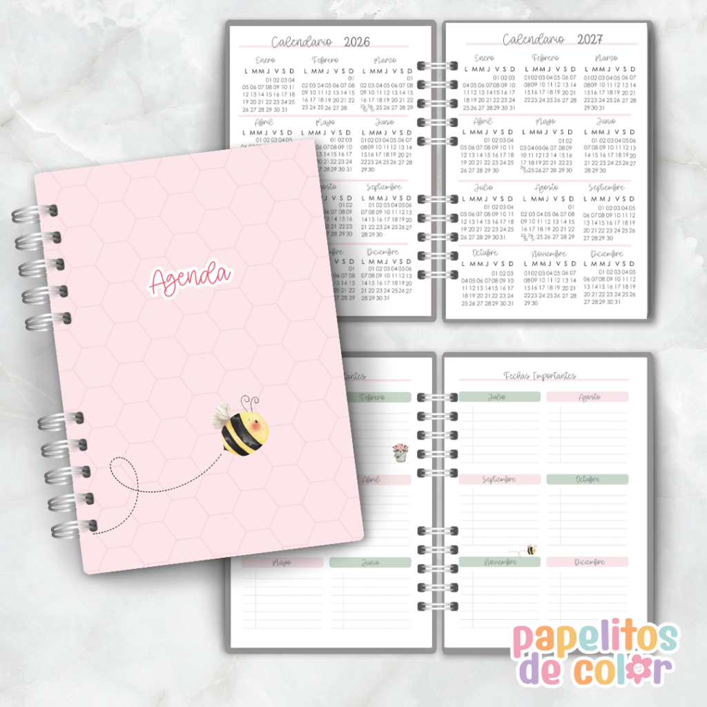 Agenda Jardin 2026🌸✨