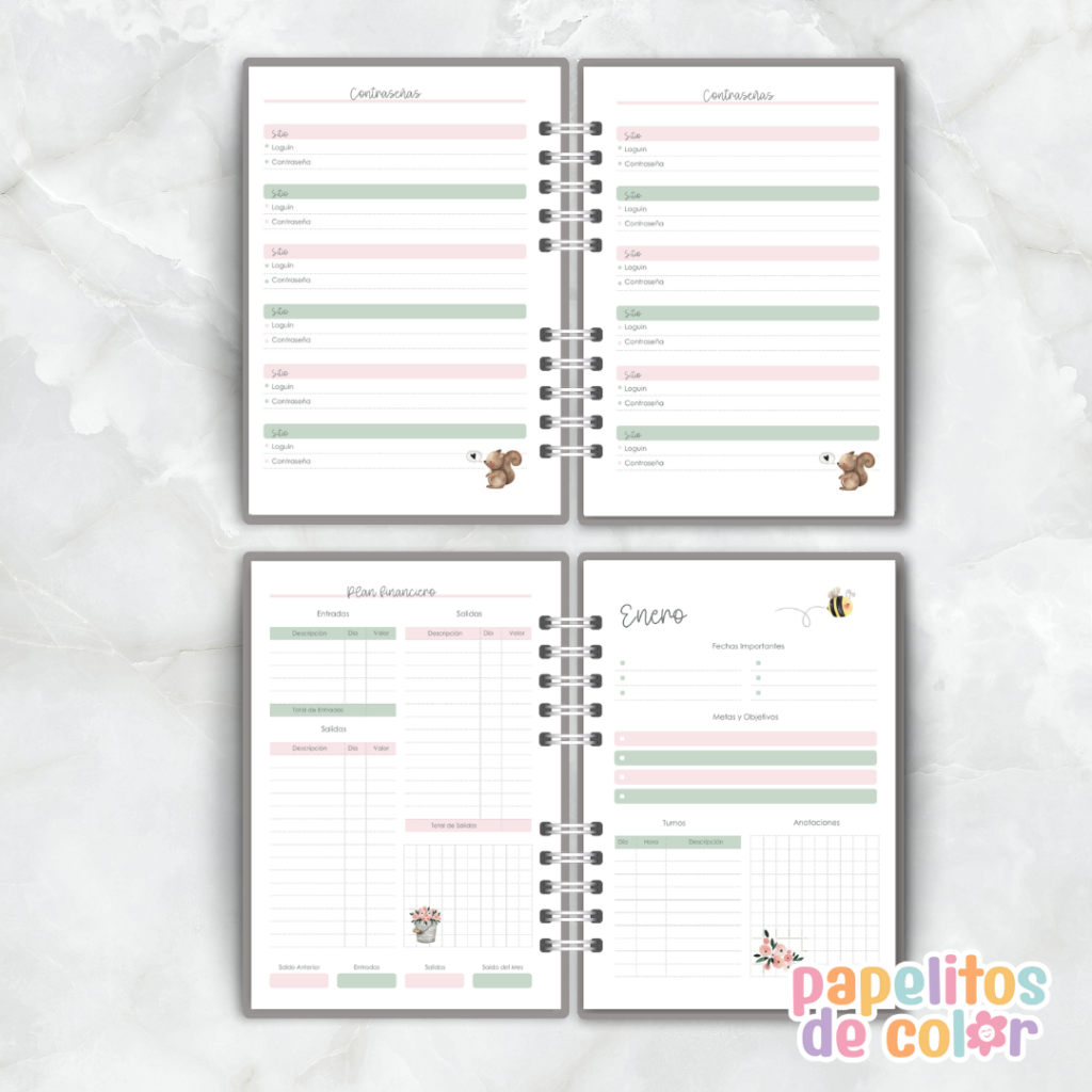 Agenda Jardin 2026🌸✨