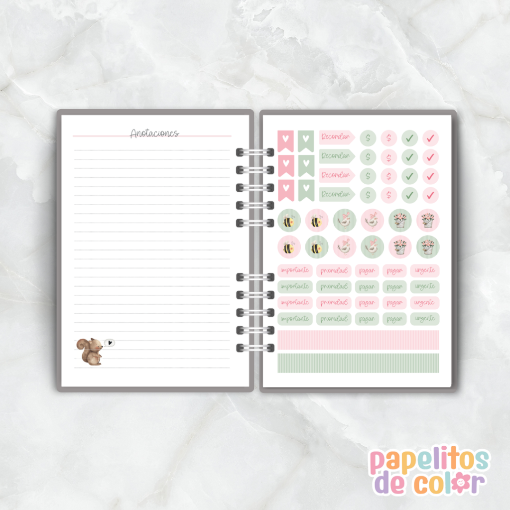 Agenda Jardin 2026🌸✨