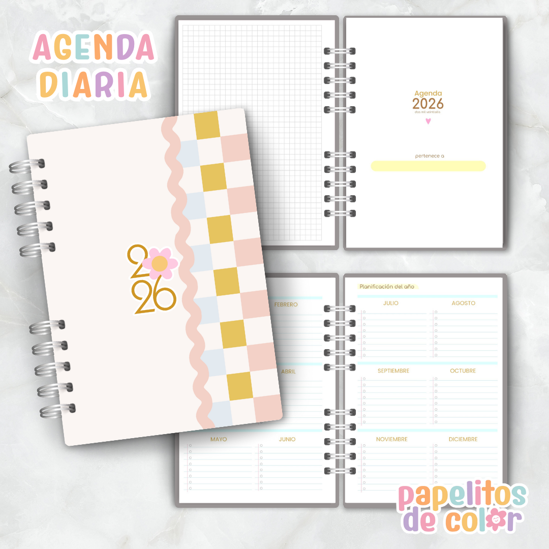 Agenda Diaria - Comforta 2026  ✨