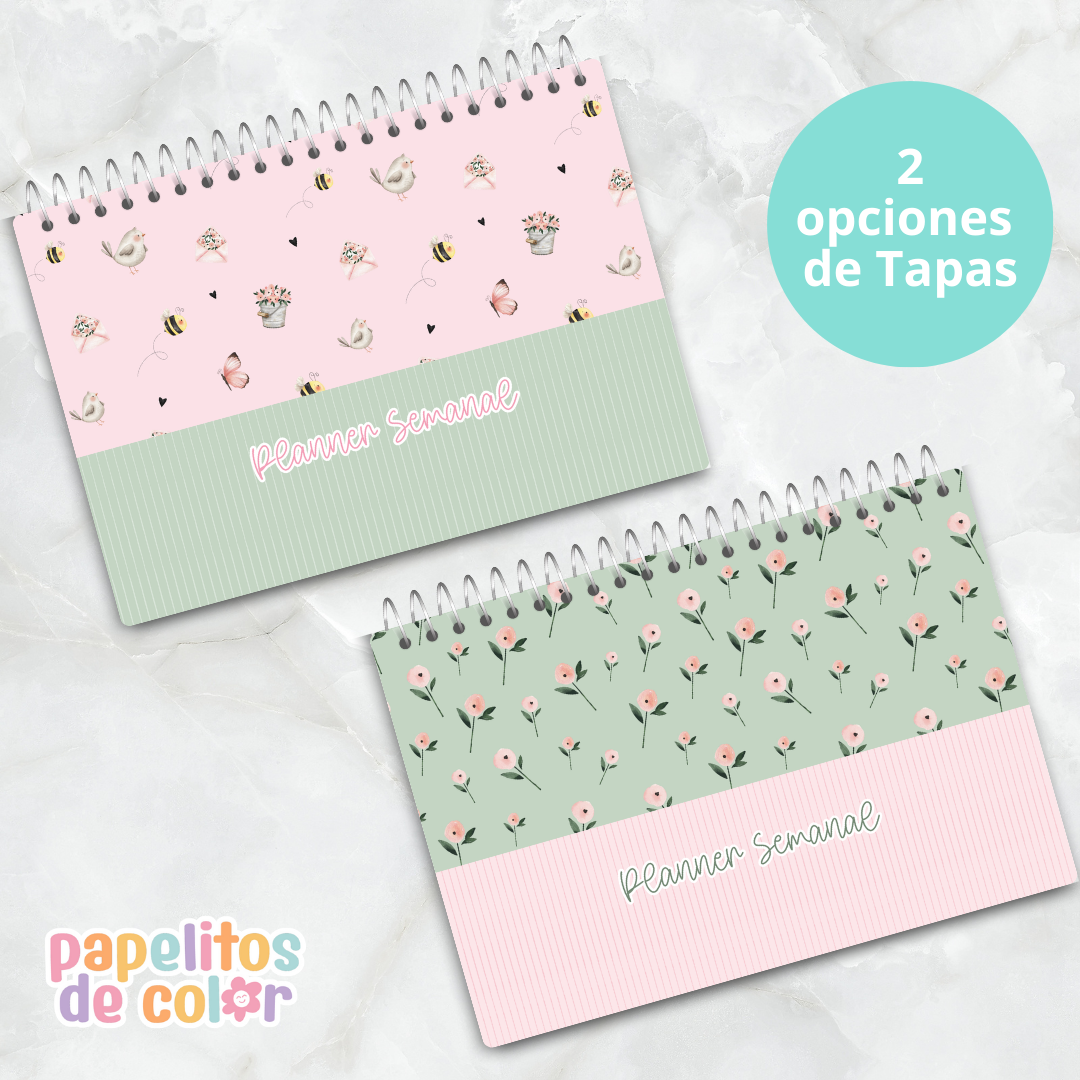🌸✨ Combo Jardín – Papelería Delicada ✨🌸