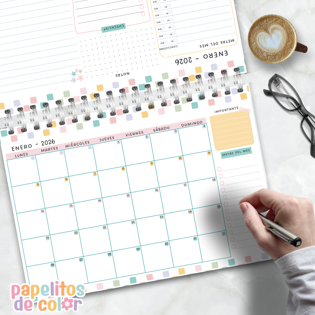🌈 Combo Colores – Papelería Creativa 2026 🌈