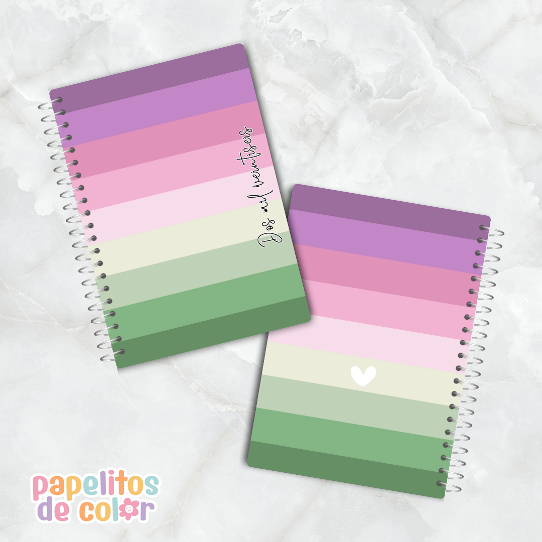 Agenda Semanal Colores 2026 🌈