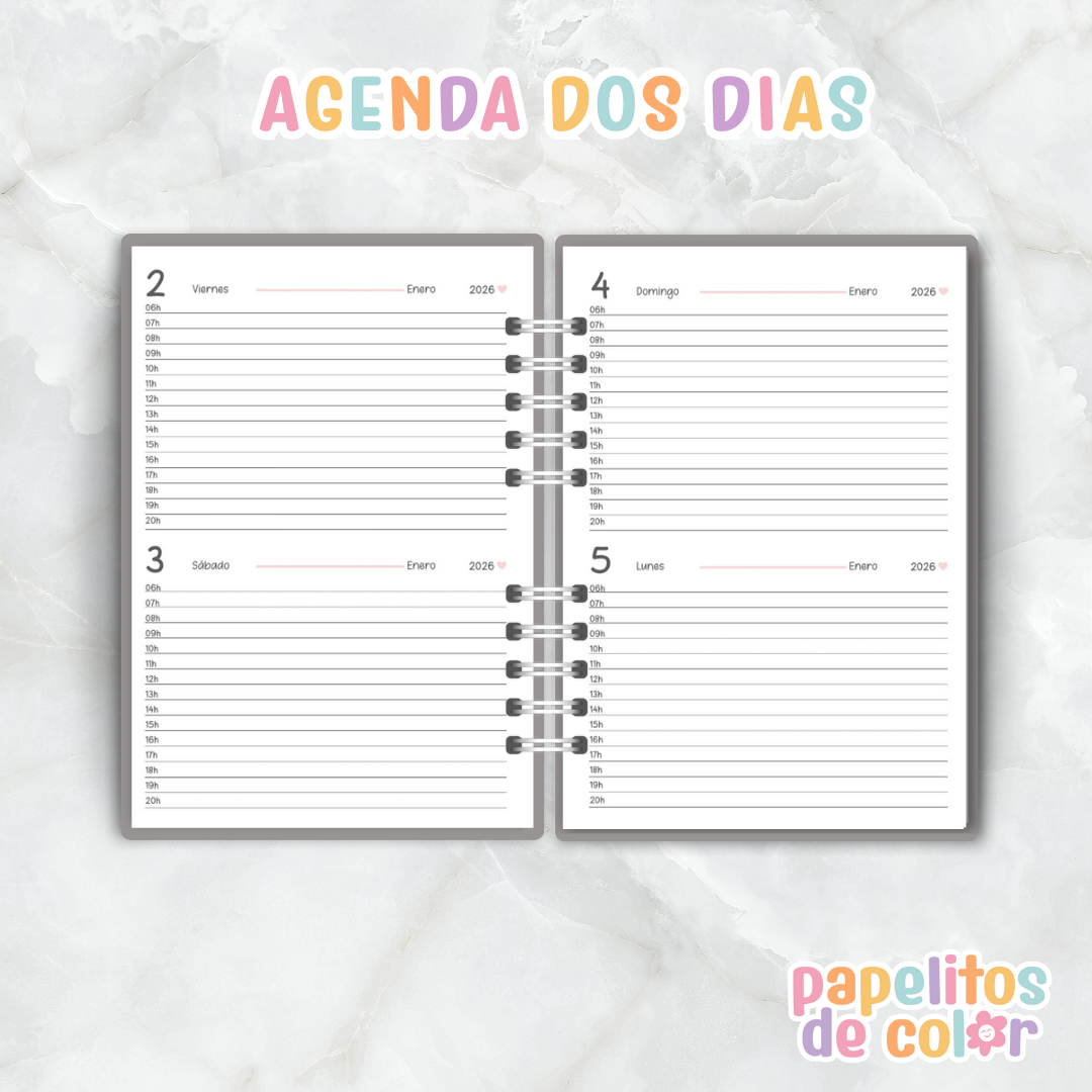 Agenda Only You 2026 ❤️✨