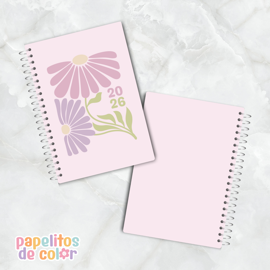 Agenda Semanal Pink 2026 💕