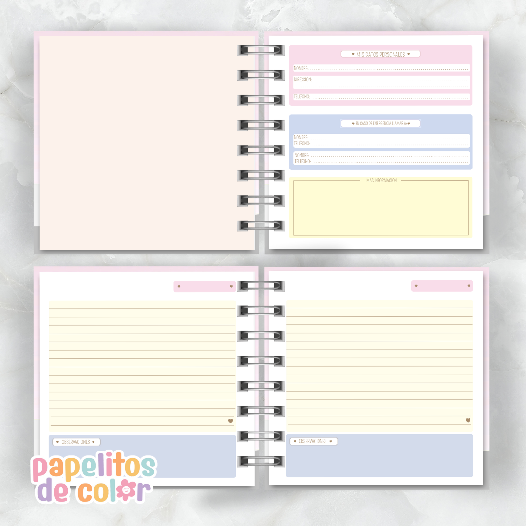 Super Combo Cuadernos – Interiores + Tapas✨📚