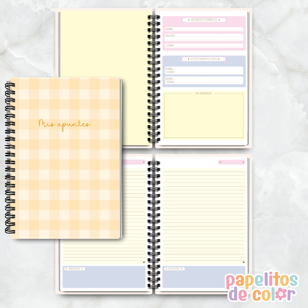 Super Combo Cuadernos – Interiores + Tapas✨📚